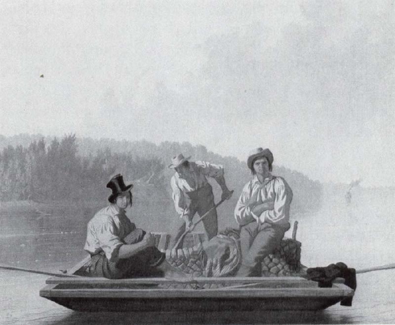 George Caleb Bingham Bootsleute auf dem Missouri